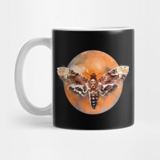 Death's Head Moth Blood Moon Mug